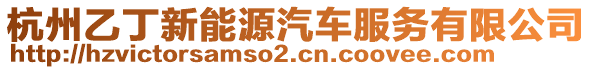 杭州乙丁新能源汽車服務有限公司