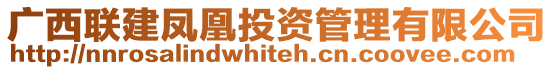 廣西聯建鳳凰投資管理有限公司