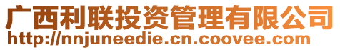廣西利聯投資管理有限公司