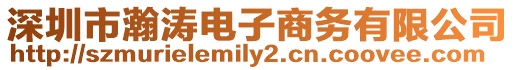 深圳市瀚濤電子商務有限公司