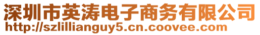 深圳市英濤電子商務有限公司