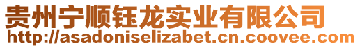 貴州寧順鈺龍實業有限公司