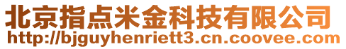 北京指點米金科技有限公司