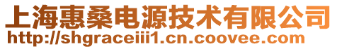 上海惠桑電源技術(shù)有限公司