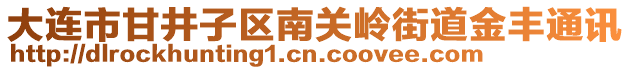 大連市甘井子區(qū)南關(guān)嶺街道金豐通訊