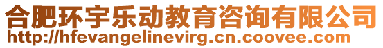 合肥環(huán)宇樂(lè)動(dòng)教育咨詢有限公司