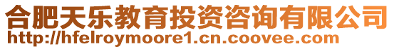 合肥天樂教育投資咨詢有限公司