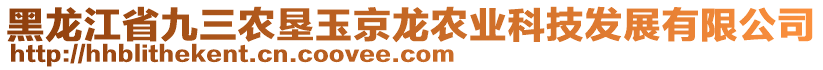 黑龍江省九三農(nóng)墾玉京龍農(nóng)業(yè)科技發(fā)展有限公司