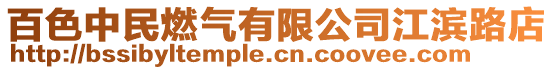 百色中民燃氣有限公司江濱路店