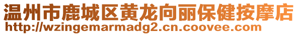 溫州市鹿城區(qū)黃龍向麗保健按摩店