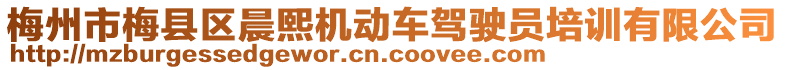 梅州市梅縣區(qū)晨熙機(jī)動(dòng)車駕駛員培訓(xùn)有限公司