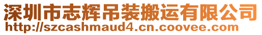 深圳市志輝吊裝搬運(yùn)有限公司