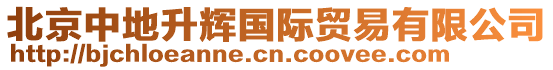 北京中地升輝國際貿易有限公司