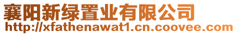 襄陽新綠置業有限公司