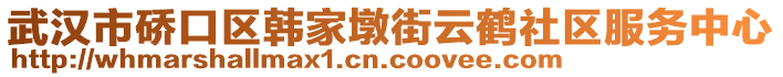 武漢市硚口區韓家墩街云鶴社區服務中心