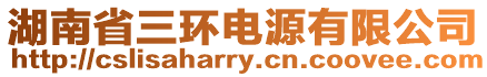 湖南省三環(huán)電源有限公司