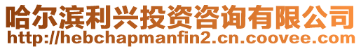 哈爾濱利興投資咨詢有限公司