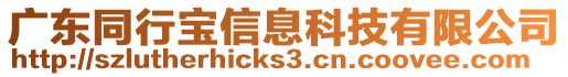 廣東同行寶信息科技有限公司