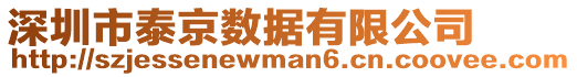 深圳市泰京數(shù)據(jù)有限公司