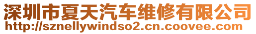 深圳市夏天汽車維修有限公司