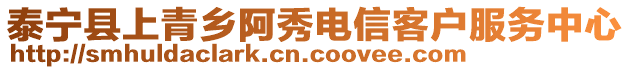 泰寧縣上青鄉(xiāng)阿秀電信客戶服務(wù)中心