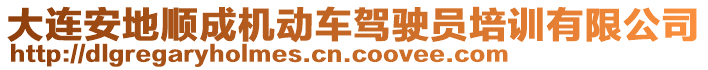 大連安地順成機(jī)動(dòng)車駕駛員培訓(xùn)有限公司