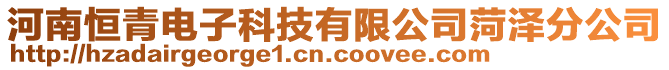 河南恒青電子科技有限公司菏澤分公司