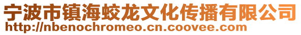 寧波市鎮(zhèn)海蛟龍文化傳播有限公司