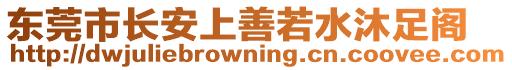 東莞市長(zhǎng)安上善若水沐足閣