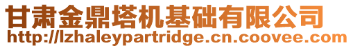 甘肅金鼎塔機基礎有限公司