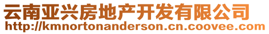 云南亞興房地產(chǎn)開(kāi)發(fā)有限公司