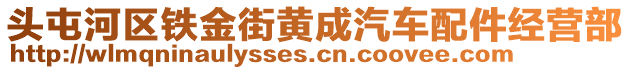 頭屯河區(qū)鐵金街黃成汽車配件經(jīng)營部
