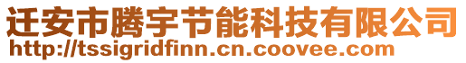 遷安市騰宇節能科技有限公司