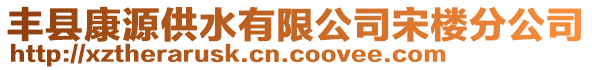 豐縣康源供水有限公司宋樓分公司