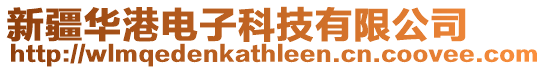 新疆華港電子科技有限公司