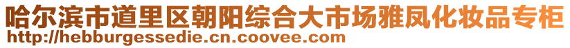哈爾濱市道里區朝陽綜合大市場雅鳳化妝品專柜