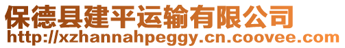 保德縣建平運(yùn)輸有限公司