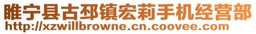睢寧縣古邳鎮(zhèn)宏莉手機(jī)經(jīng)營(yíng)部