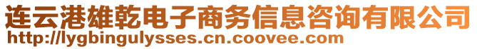 連云港雄乾電子商務(wù)信息咨詢有限公司