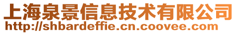 上海泉景信息技術(shù)有限公司