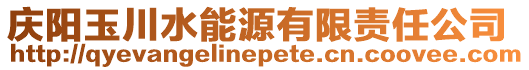 慶陽玉川水能源有限責任公司