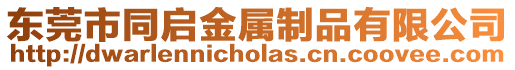 東莞市同啟金屬制品有限公司