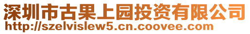 深圳市古果上園投資有限公司