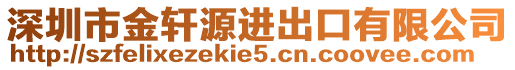 深圳市金軒源進(jìn)出口有限公司