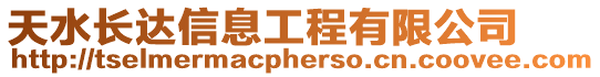 天水長(zhǎng)達(dá)信息工程有限公司