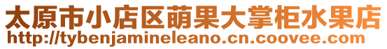 太原市小店區(qū)萌果大掌柜水果店