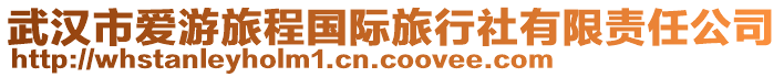 武漢市愛游旅程國(guó)際旅行社有限責(zé)任公司