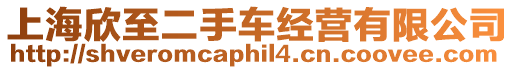 上海欣至二手車經營有限公司