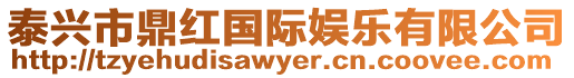 泰興市鼎紅國際娛樂有限公司