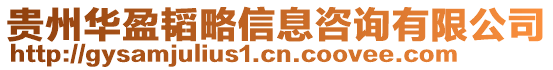 貴州華盈韜略信息咨詢有限公司